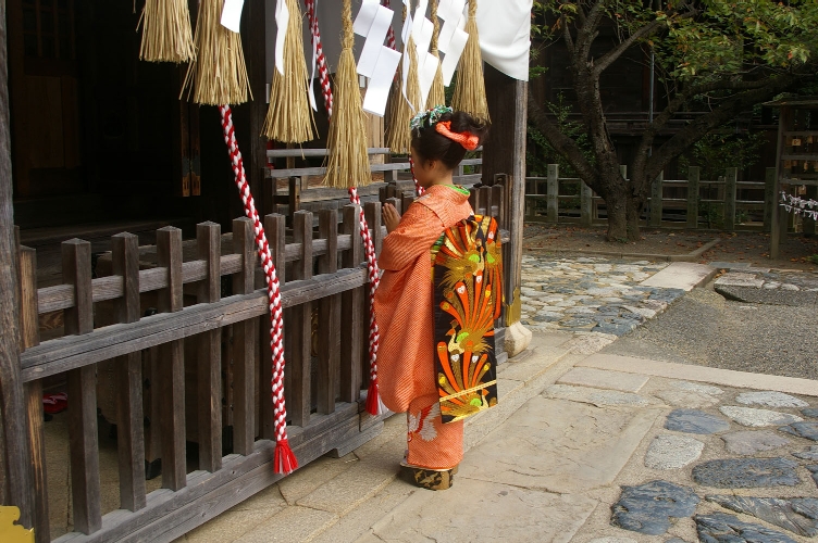 Shichigosan Ceremony kanzashi